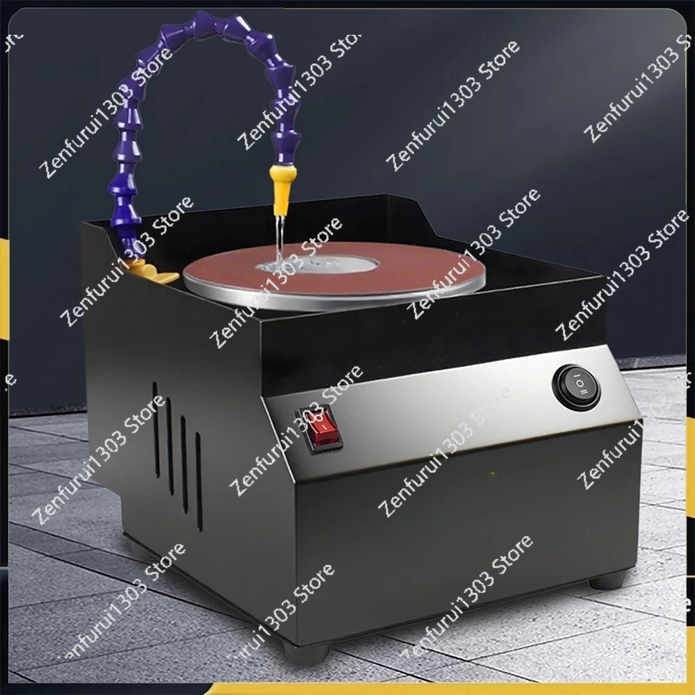 120W Circulating Water-cooled Grinding Machine -150mm Wet/dry Grinding Wheel Water Circulation System with 7 Gears Regulation