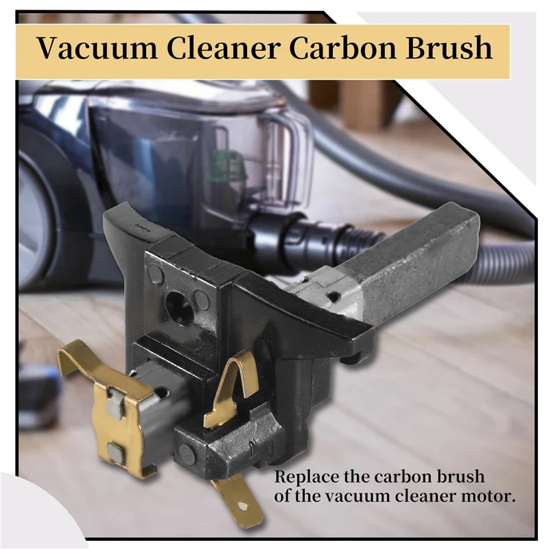 4 Uds aspiradora Motor eléctrico cepillos de carbono accesorios pieza de herramienta de limpieza del hogar duradera