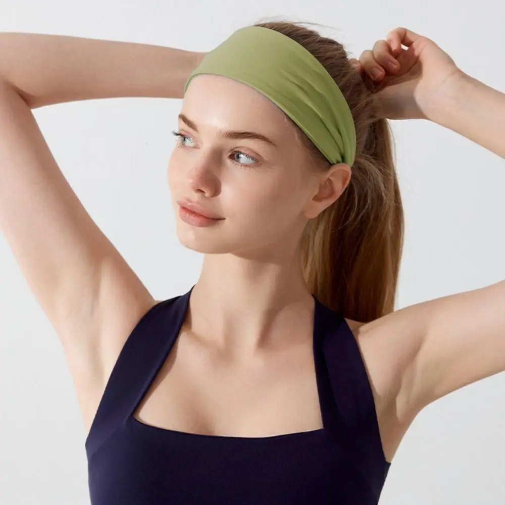 

Moisture Absorbing Workout Headbands for Women Non Slip Breathable Stretchy Sweatband Comfortable Elastic