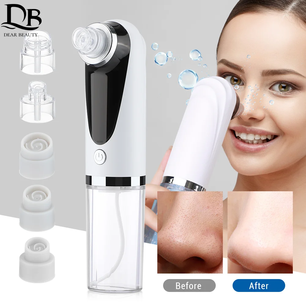Blackhead Remover Micro Small Bubble Skincare Face Cleaner Machine Nourish With Nose Patch Remover Black Dots and Whiteheads