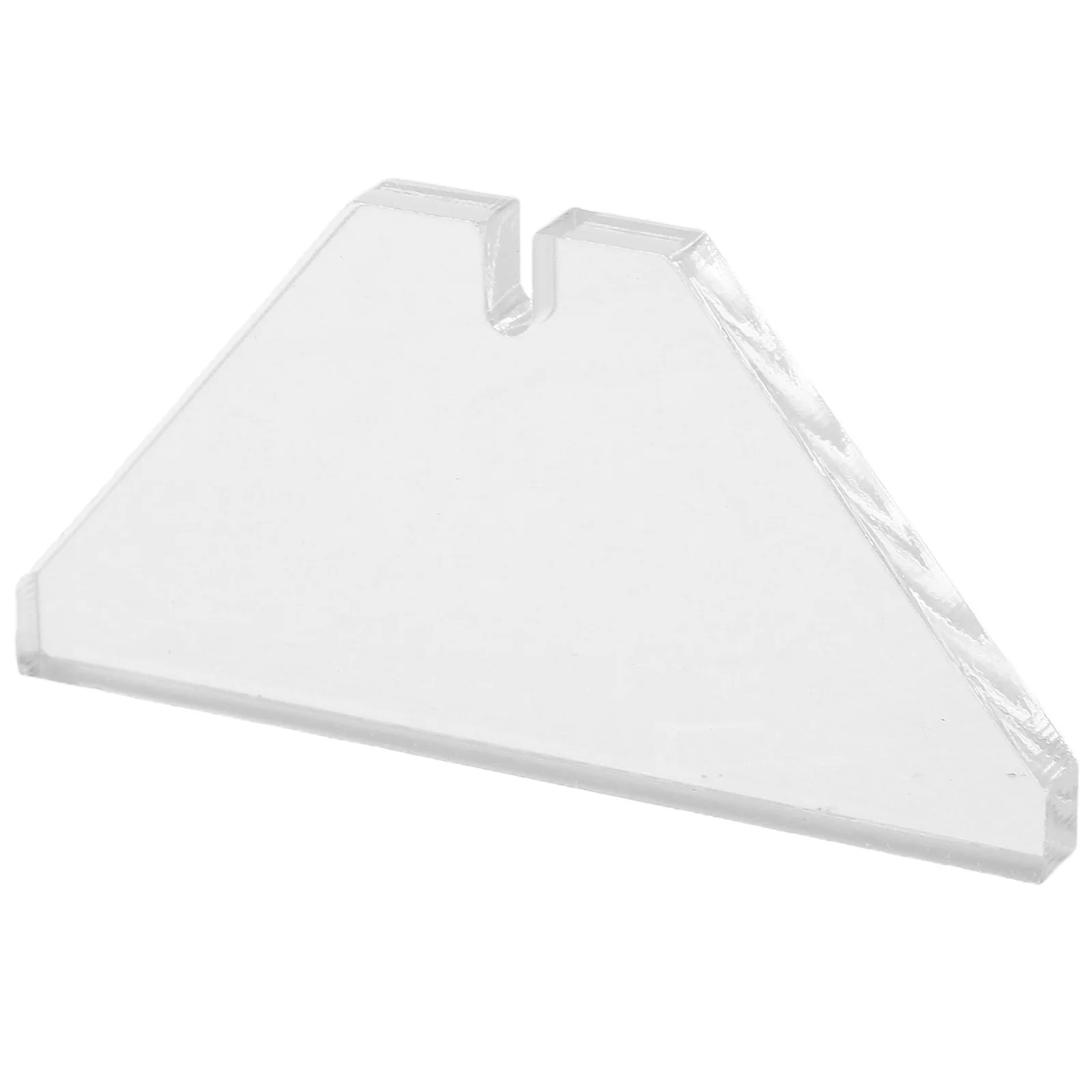 

Acrylic Knife Stand Clear Display Base for Kitchen Countertop Tabletop Collection Organizer Storage Rack Knife Display