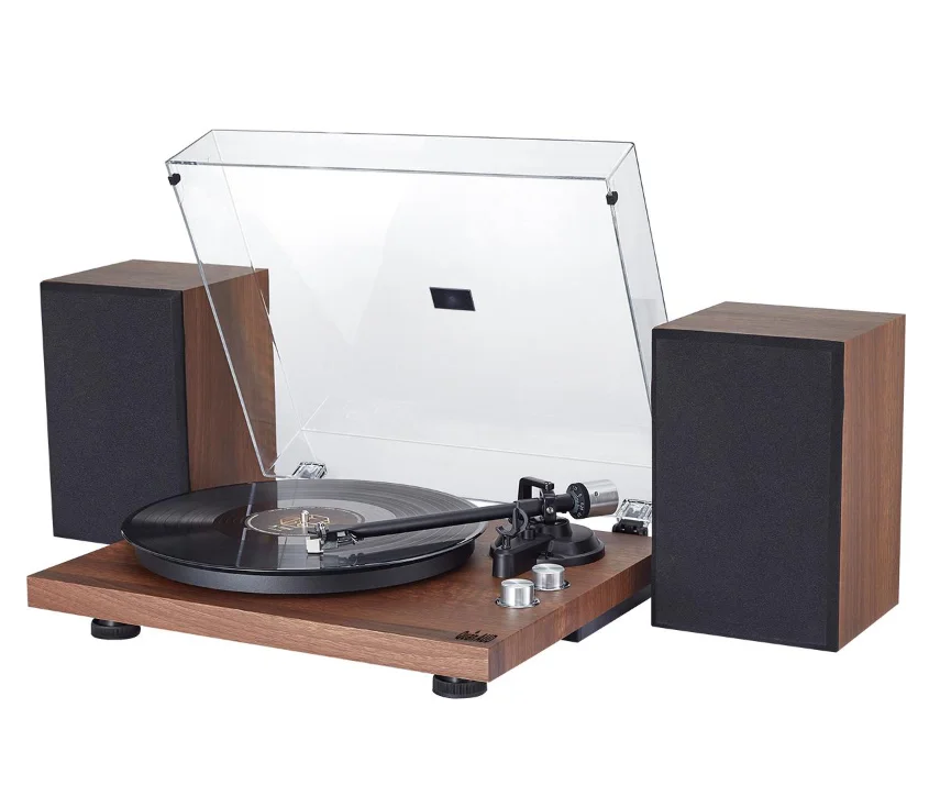 Vinyl Record Player With Built-In Speakers Other Audio & Video Equipments Vintage Turntable Player Riproduttore Girevole