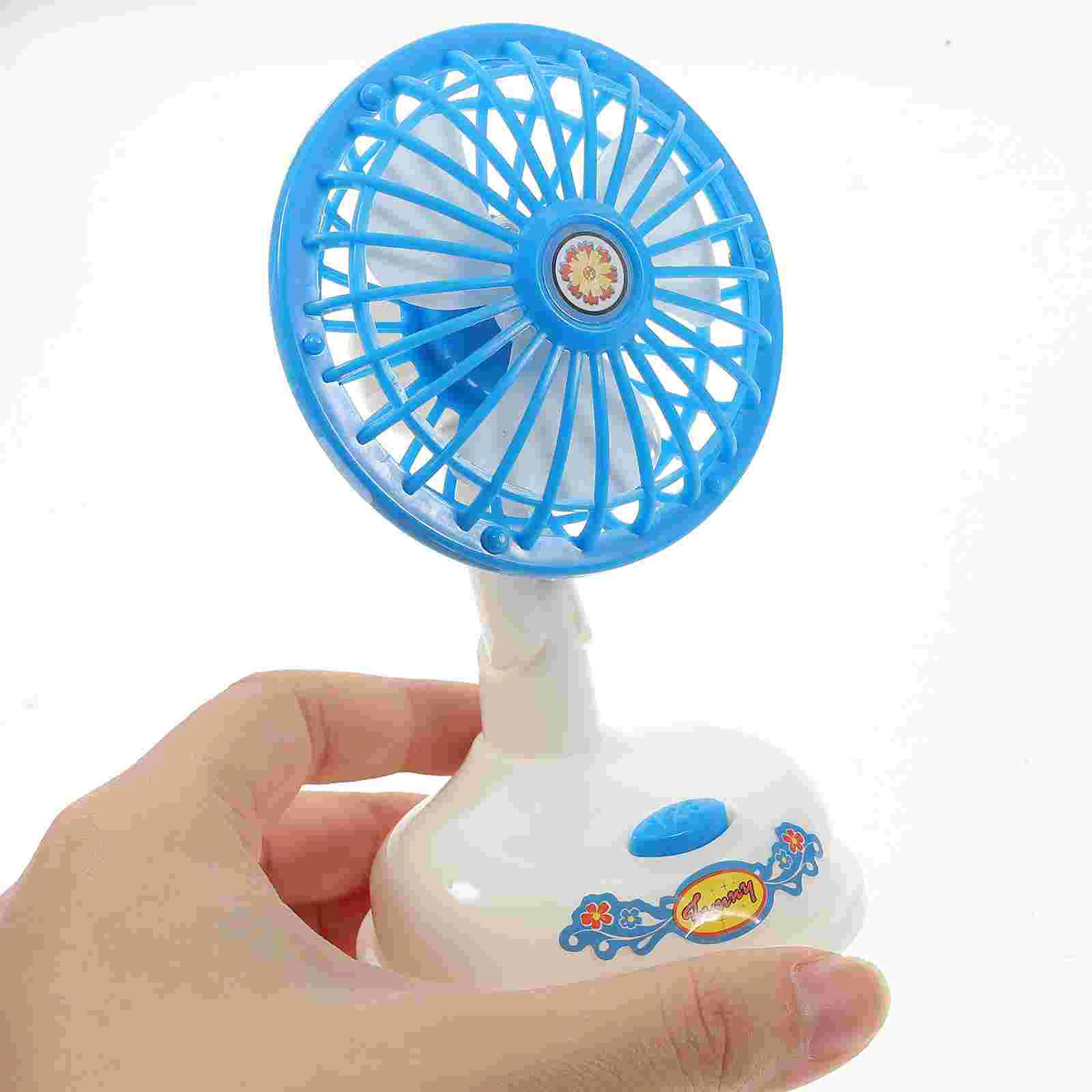 Toys Simulation Electric Fan Kids Gift Mini Funny Educational Playing House Supply Child