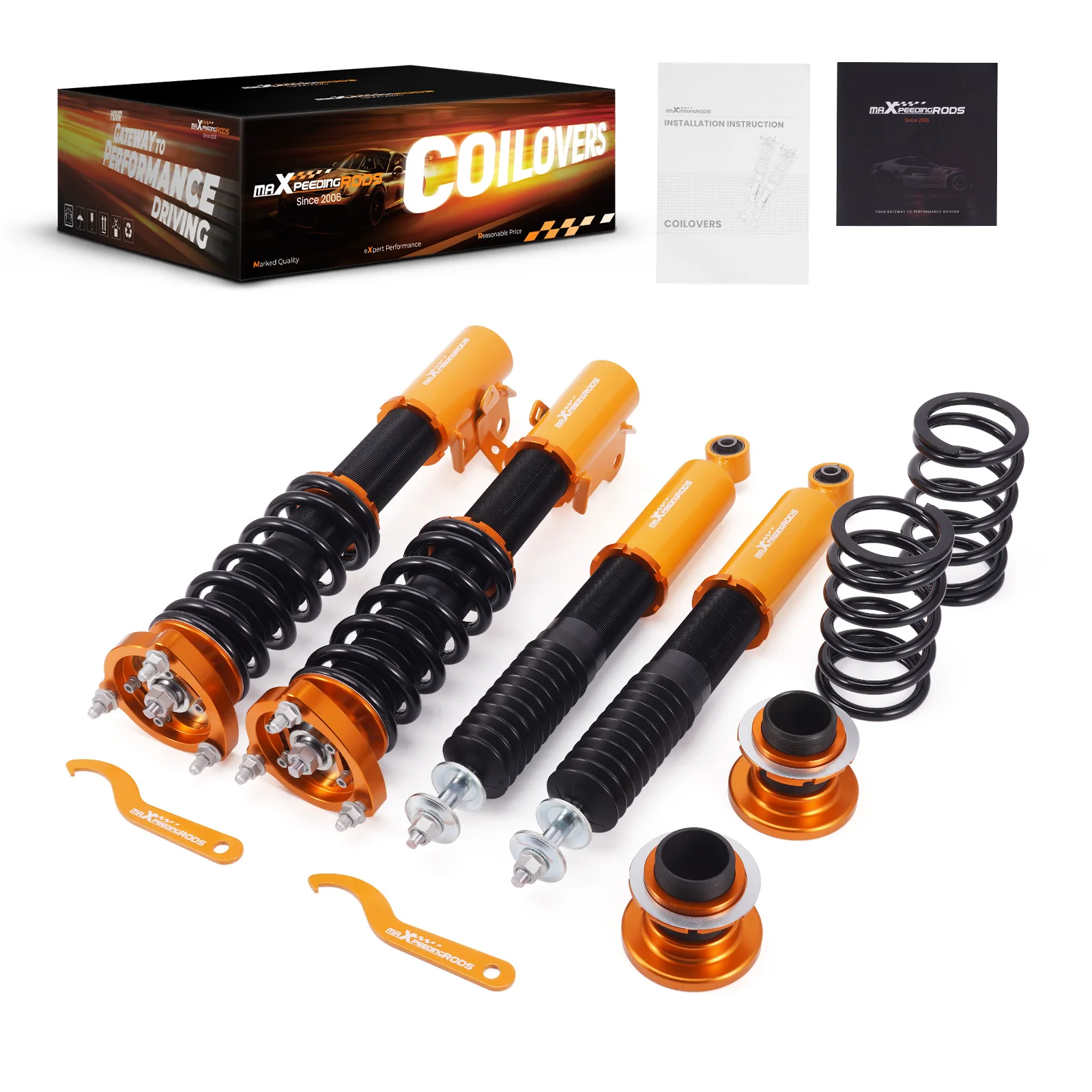 

Street Performance Coilovers for Honda Civic Sedan/Coupe 06-11 Adjustable Height