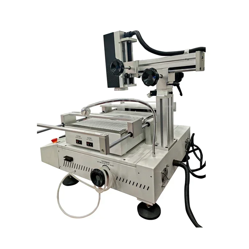 LYBGA R5880C Touch Screen BGA Rework Station Hot Air 3 Zones IC Desoldering Machine for Laptop Game Console Smartphone Repair