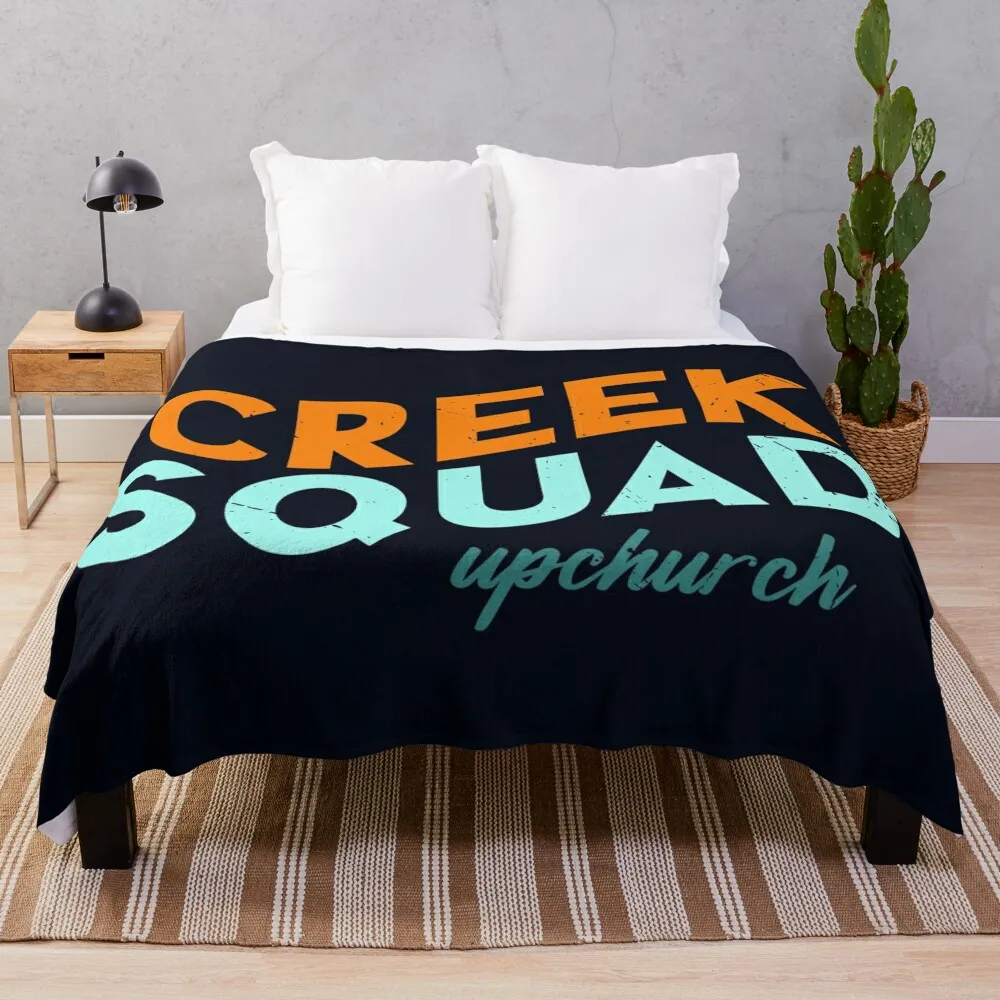 

creek squad upchurch Throw Blanket warm winter blanket Furry Blanket