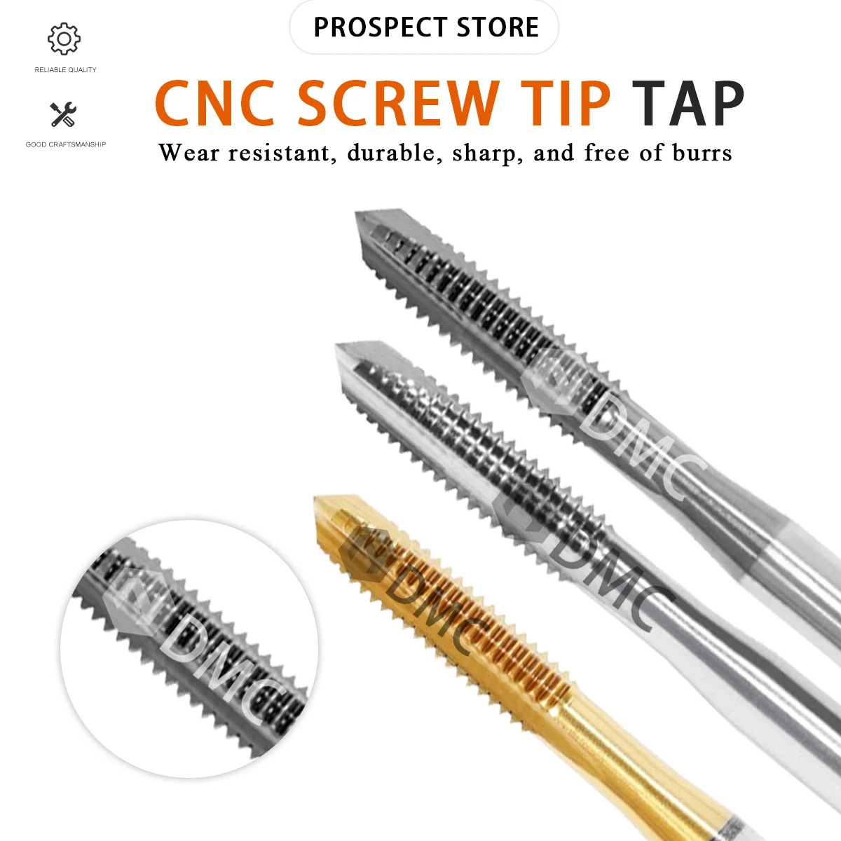 

M10x1,5 M8x1,25 Наконечник улитки с числовым управлением Наконечник улитки Строгательная канавка Сверло для специального назначения M3x0,5 Материал Инструмент