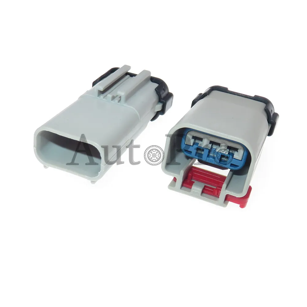 1 Set 3 Hole 54200309 54200313 AC Assembly Auto Crankshaft Position Sensor Waterproof Connectors Car Wire Socket for Mazda