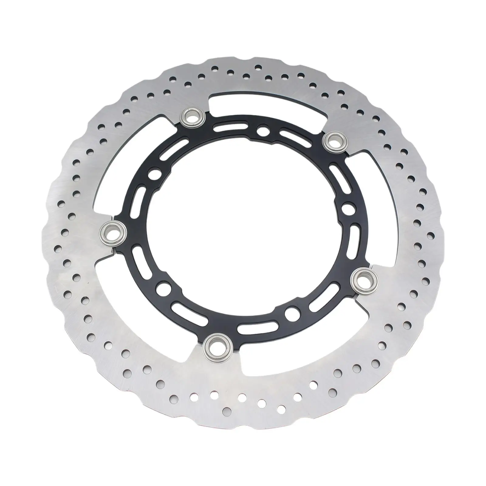 

Motorcycle Front Brake Disc Rotor Wear Resistant Easy Installation for Kawasaki Ninja 400 EX 400 ABS KRT Models