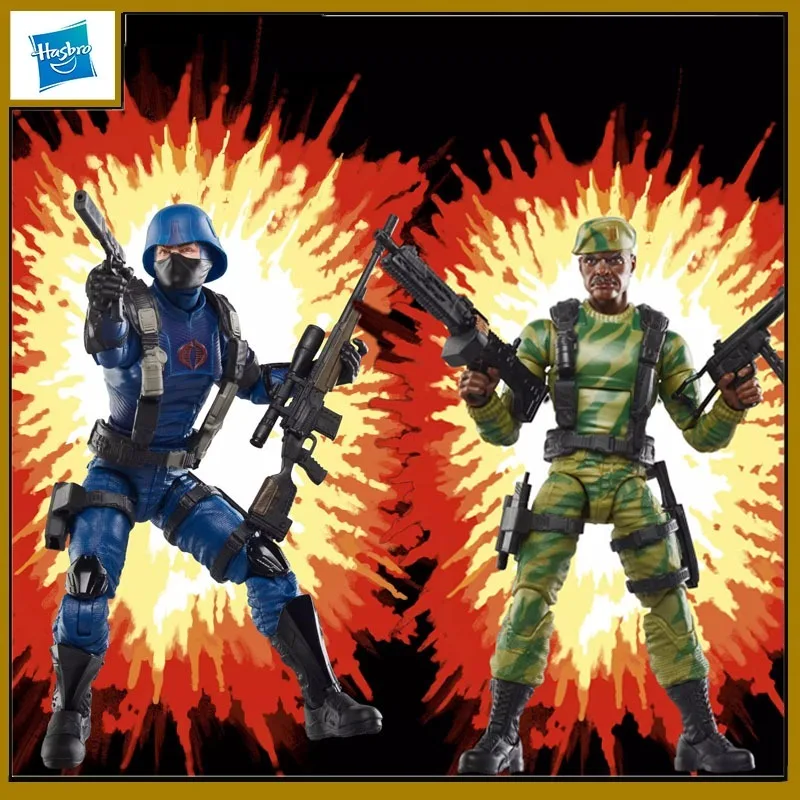 

Hasbro Original G.I. Joe Anime Figure Retro Doll Cobra Commander Gobar Trooper Action Figure Toys for Boys Girls Kids Gift