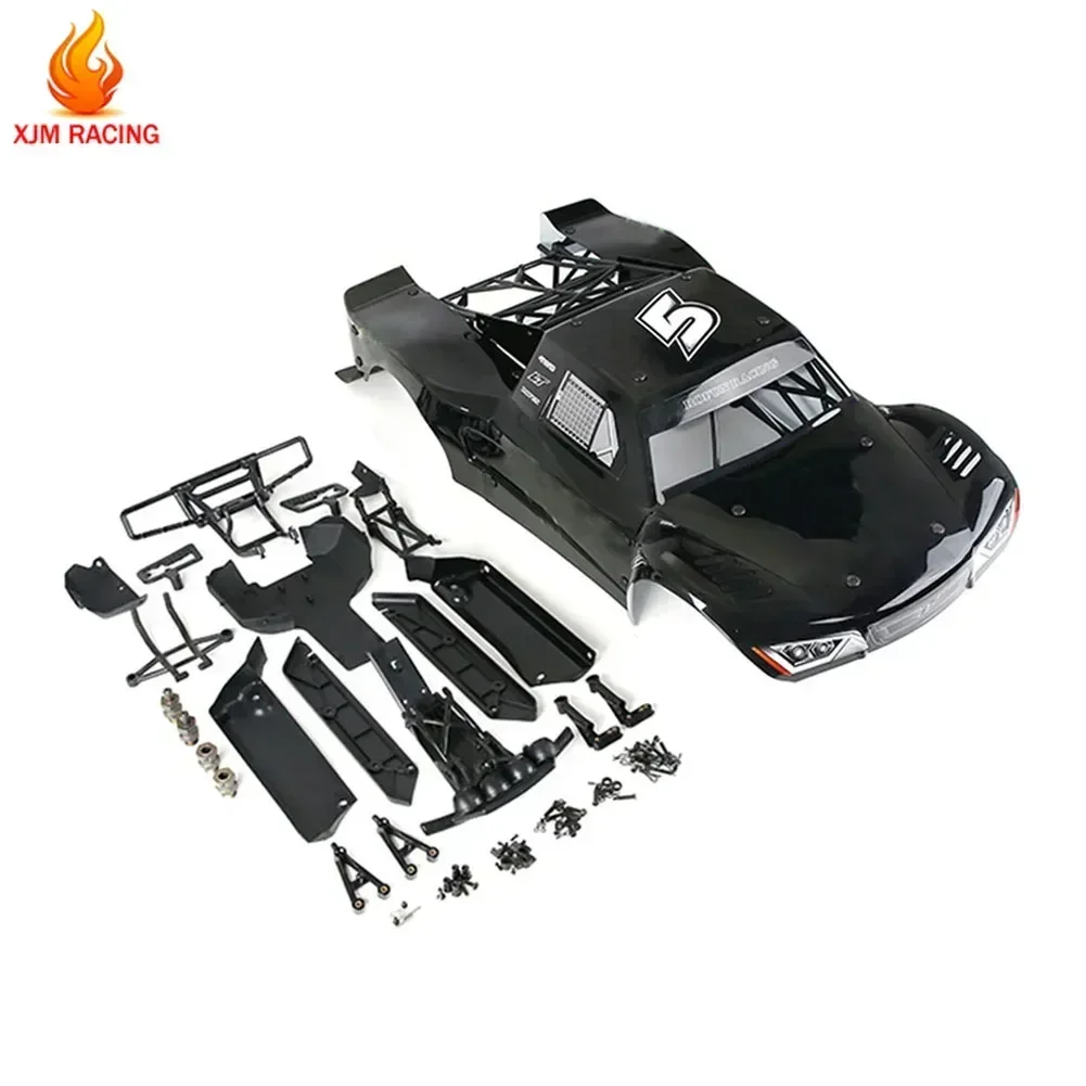 Rc Upgrade Conversion Kit Includes Car Body Shell and Frame Set for 1/5 Hpi Rofun Rovan King Motor Baja 5B To LT Truck Parts