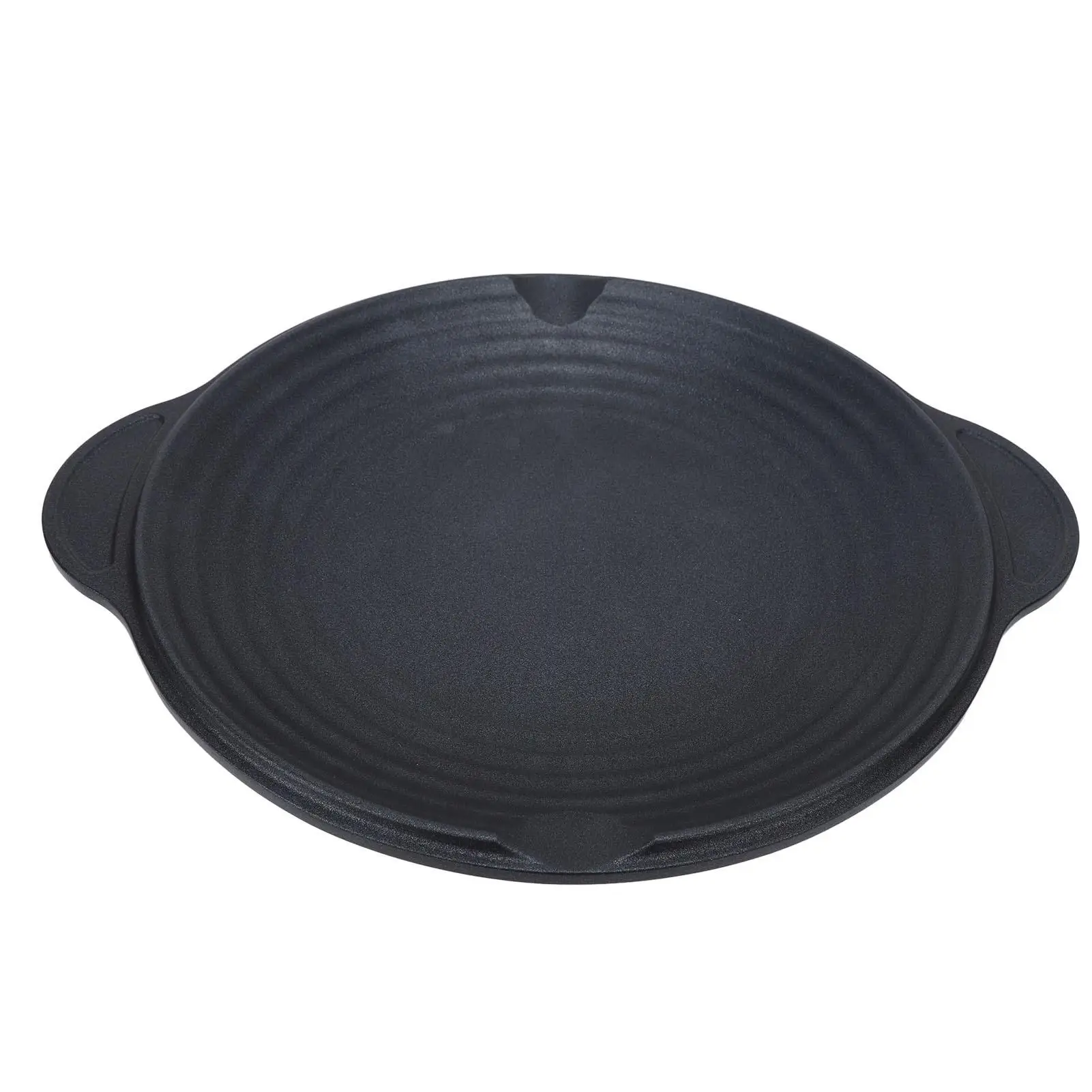 Non-Stick Korean BBQ Grill Pan - High Thermal Conductivity Round Aluminum Alloy Plate for outdoor for camping & Barbecue