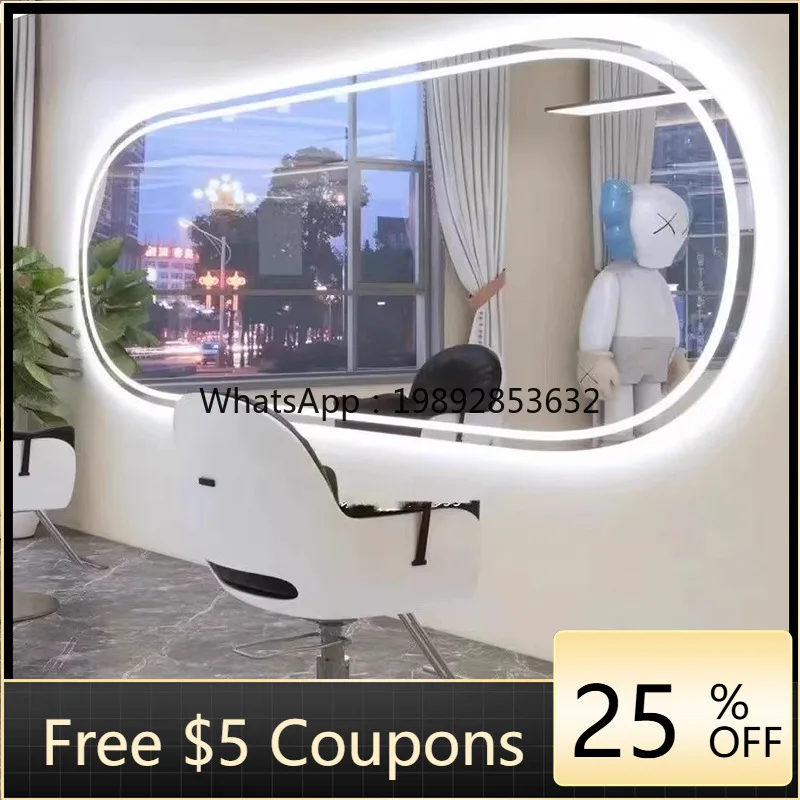 

YFY Hair Salon Dyeing and Perming Mirror Table Hair Salon Special Mirror