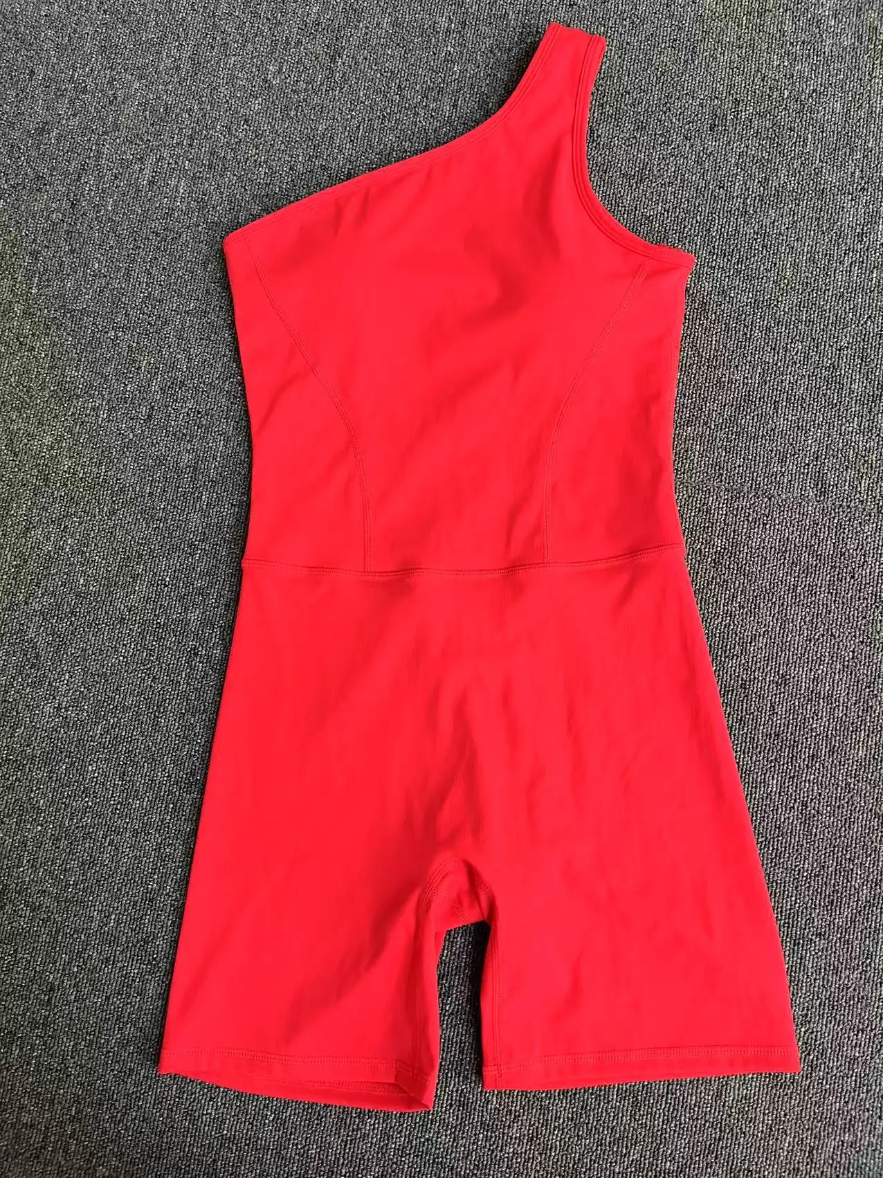 ใหม่ผู้หญิงหนึ่งไหล่ชุดโยคะ-ชุดออกกําลังกายเซ็กซี่,BUTT Lifting GYM Wear,Naked Feeling ยืดชุดออกกําลังกาย