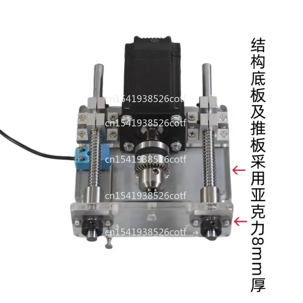 Semi-automatic high-efficiency tapping machine jog automatic control internal thread 57 closed loop