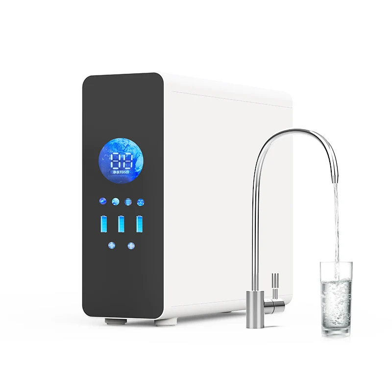 

Hot selling：Wosfer 5 Stage Under-Sink RO Purifier 600G Electric Water Filter Household Reverse Osmosis System for Kitchen Tankle