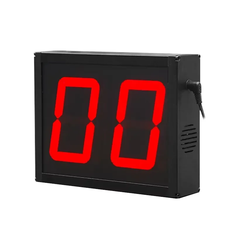 Digital LED Lap Counter 2 Digits Display Foot Button Switch for Cycling Events Shopping Mall Retail Store Use
