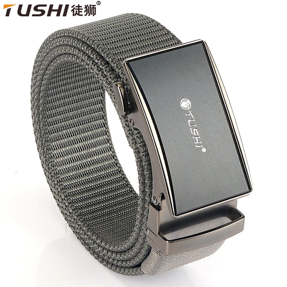 

TUSHI Genuine Army Tactical Belt Outdoor Hunting Quick Release Buckle Nylon Belt Accessories Anti Slip Waist Quick Drying Belts