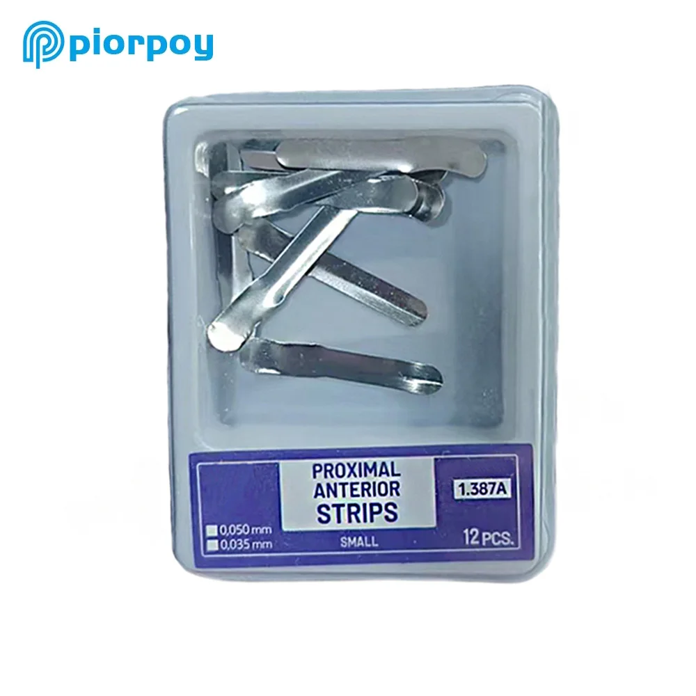 PIORPOY Dental Proximal Anterior Strips Twin Anterior Matrice Sectional Contoured Matrices System For Anterior Restoration view 6