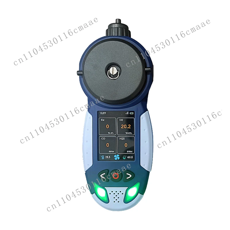 GP400 Detector Personal Multigas 4 gases Bomba incorporada de succión y difusión natural conmutable -40 °   C~ + 55 °   C CC 3,7 voltios