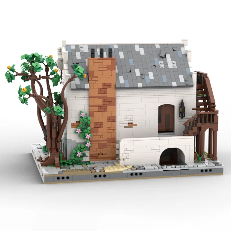 Modulaire stadsgebouw Moc-bouwstenen Modulair De Three Tuns Tavern Technology Blokken Kerst DIY-speelgoed Constructiegeschenken