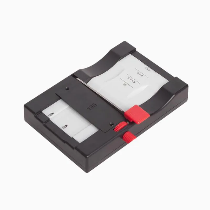 Film Cutter 135/120 Universal Professional Visual Film Cutter and Viewer Comes with Two Wheels，Fast Film Advance and Fine Adjus