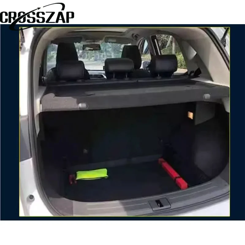 

CrossZap For MG ZS 2017-2020 2021 2022 ES5 2025 ONE Black NewRear Parcel Shelf Load Cover Trunk Partition Storage Board Baffle E