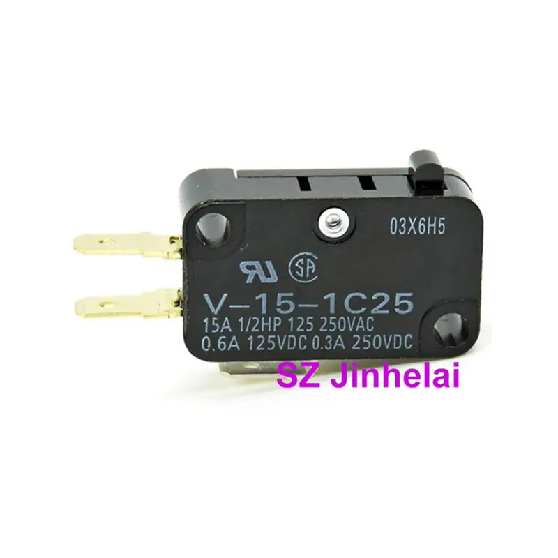 5pcs Authentic Original Omron BASIC Micro Switches V-15-1C25 V-15-1A5 V-15-1A5-T