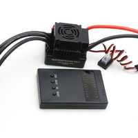 Rc 80A Brushless ESC Electric Speed Controller with 5.8V / 3A SBEC 2-4S Programe card for 1/8 1:8 RC Car