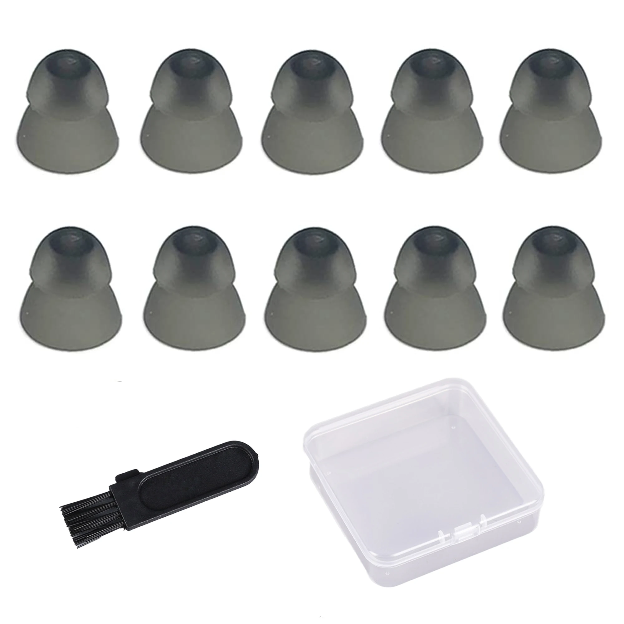 

(10 шт.) Куполы для слухового аппарата Маленькие, средние, большие для Resound Sure Fit RIC RITE и Open Fit BTE Куполы мощности усилителя слуха