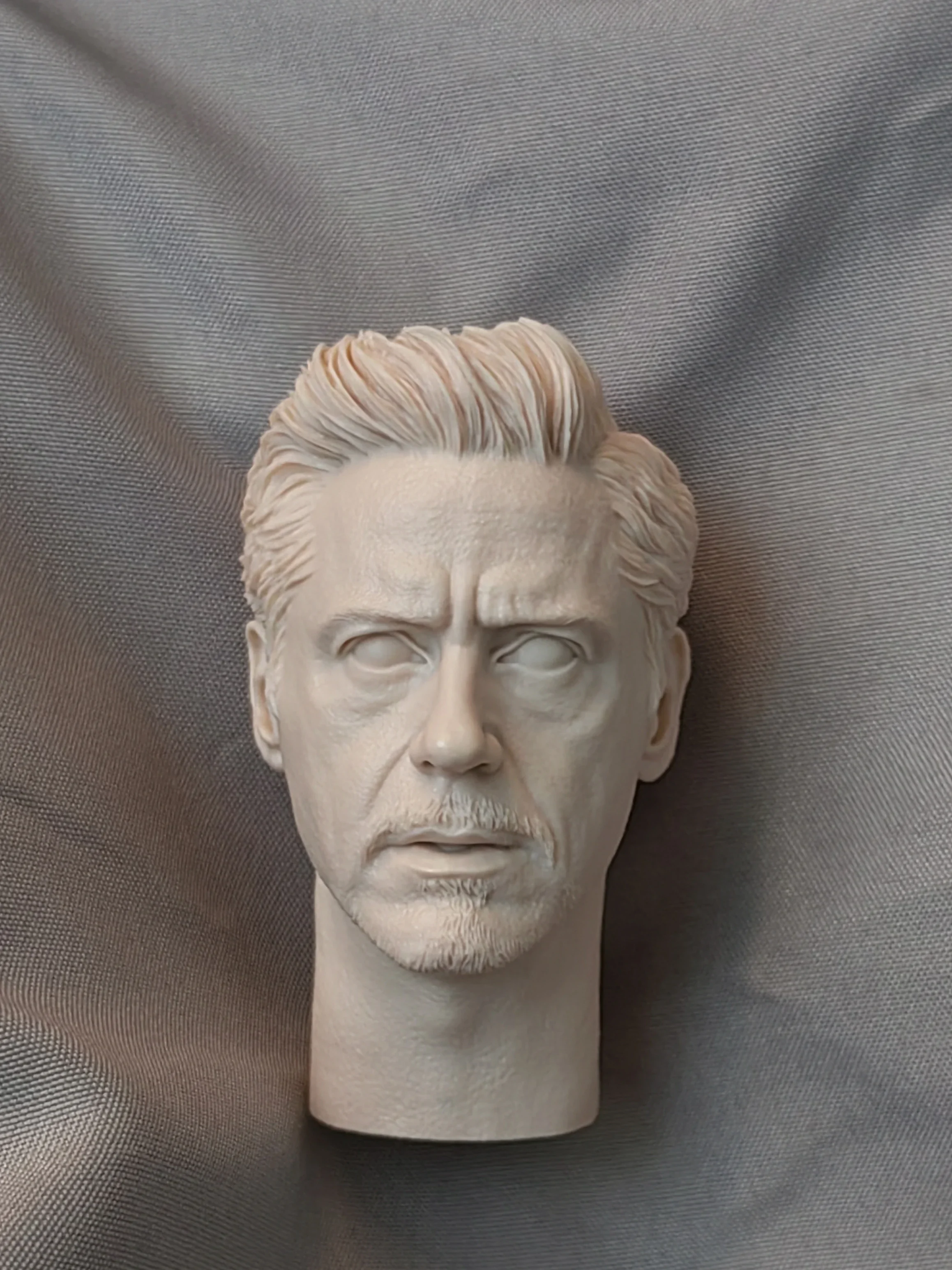 

1/6 Die-cast Resin Figure Figure Head Statue Beautifully Detailed Unpainted Free Shipping (Tony)