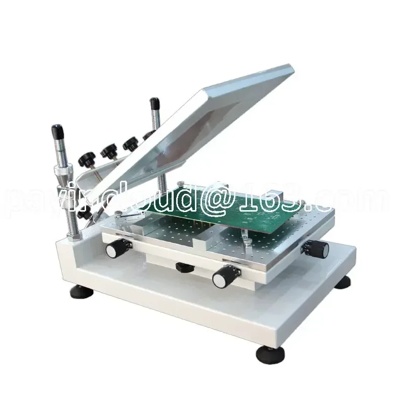 2023 New High Precision PCB Screen Printing Machine/SMT Manual for Solder Paste Red Adhesive Printing