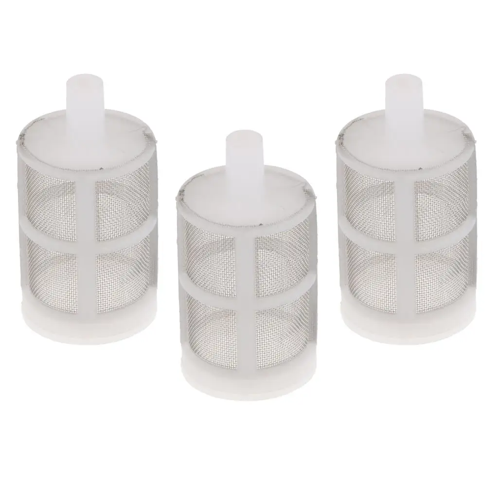 

3Pcs Water Pump Strainer Stainless Steel Screen, Fits for 5-7mm Hose