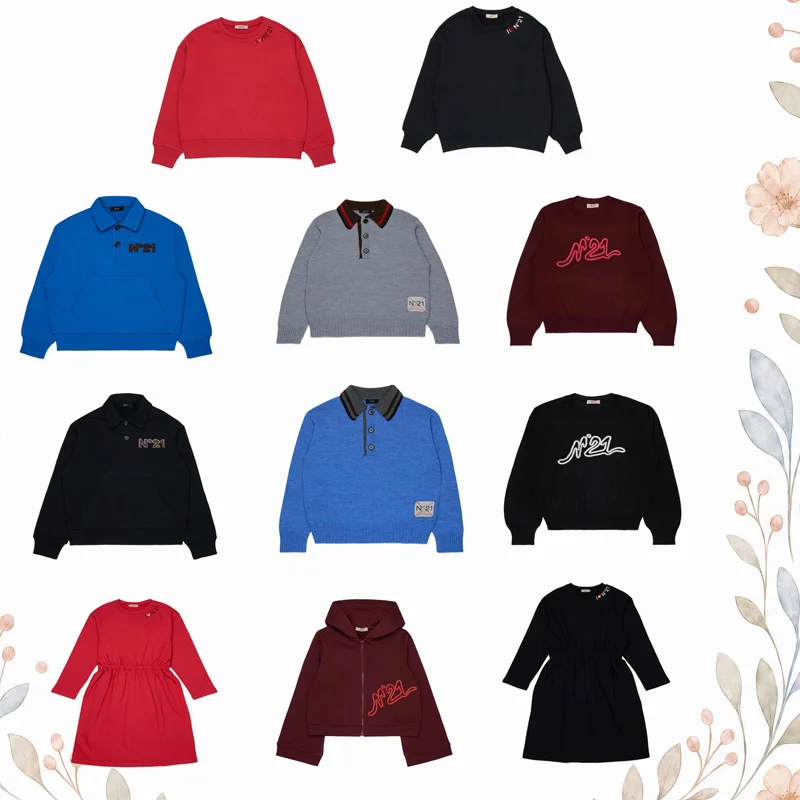PRE-SALE(ship September) 2026 Autumn Baby Boys Clothes Kids Sets Girls Dress Sets Boys Sweatshirts for Children