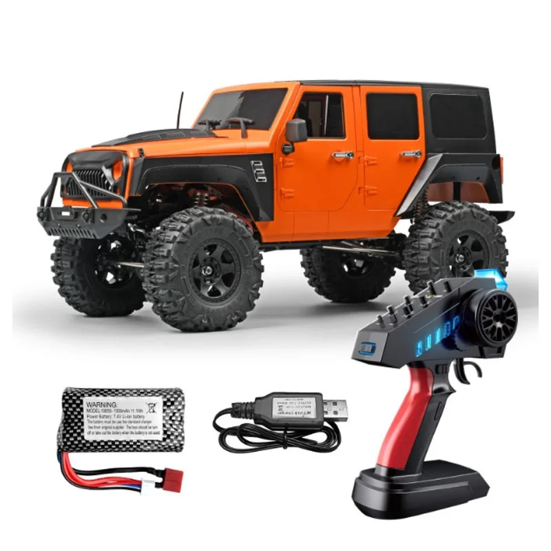 Adult model toy MN222 four-wheel drive climbing car new Mangniu metal simulation four-wheel drive off-road rc remote control car