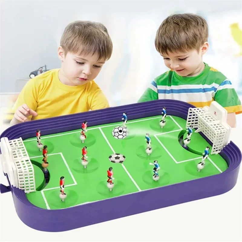 Mini Table Games Football Set Children Sports Soccer Field Model Friends Gathering Party Interactive Board Games Toys Gift