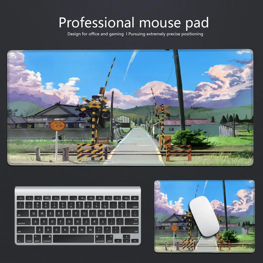 

Pixel Mouse Pad Japanese Street Large Gamer Mousepad Keyboard Mat XXXL Mouse Mats Rubber Desk Pad Design Desk Rug HYBXAXC