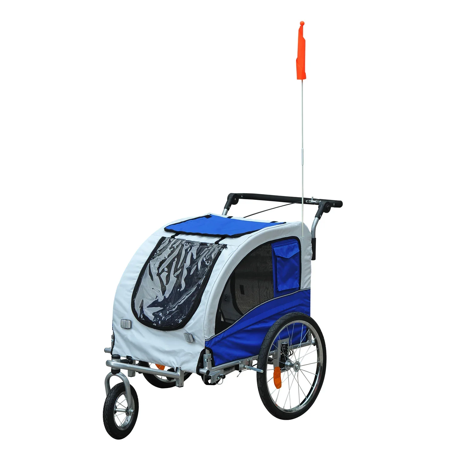 Multi-function Bicycle camping trailer jogger stroller for pets