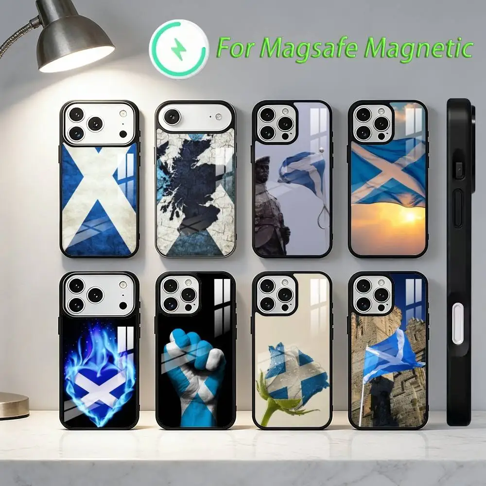 

Scotland L-Love Phone Case For iPhone17,16,15,14,13,12,11,Plus,Pro,Max For Magsafe Wireless Charging cover
