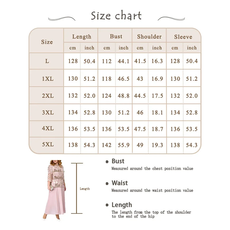 Vestido holgado de talla grande para mujer, ropa elegante de encaje con cuello redondo, manga larga, cintura alta, para fiesta