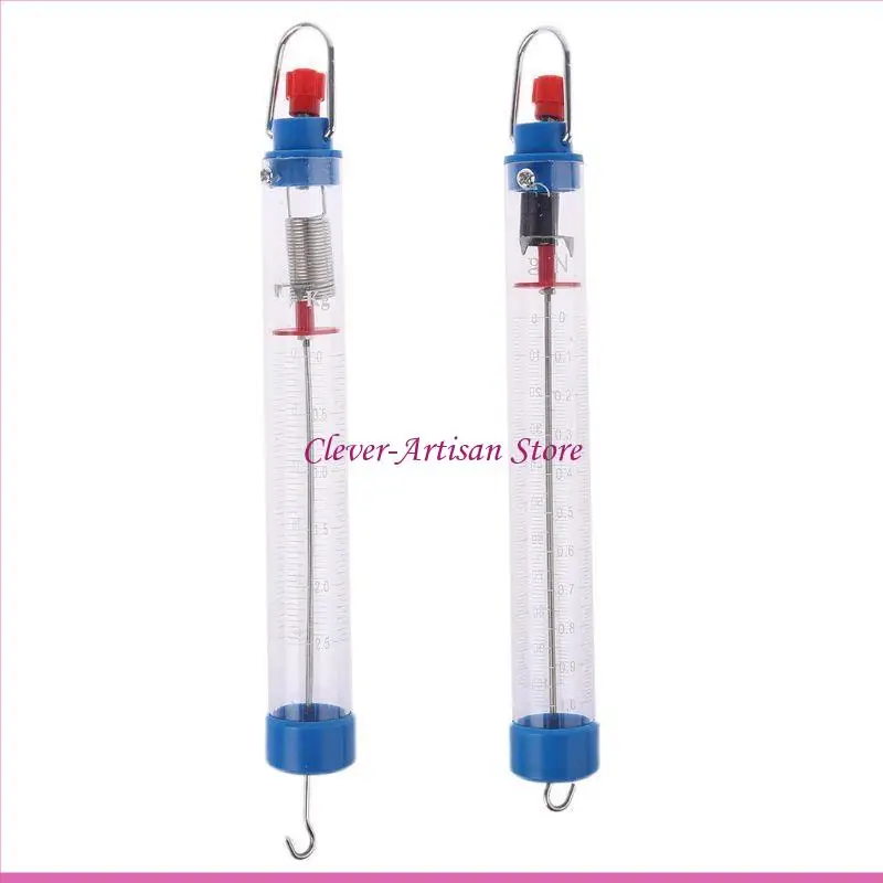 

E06B Force Meter Spring Scale 25N/2500G 1N/100G Dynamometer Spring Balance для физического лабораторного эксперимента в в