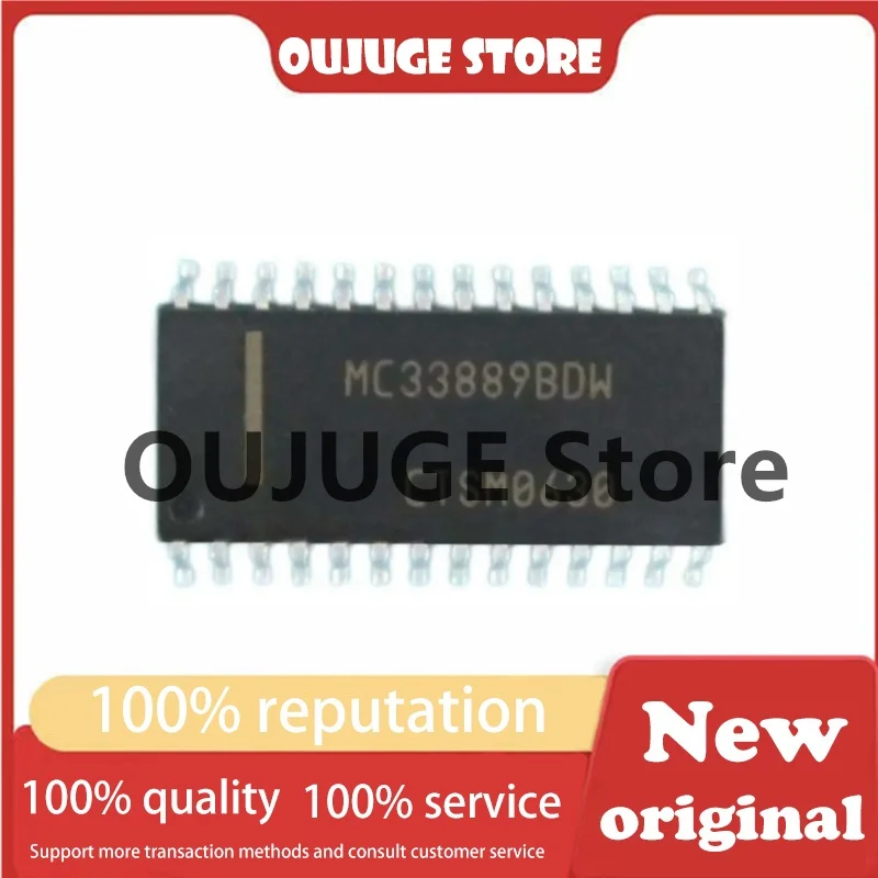 

1PCS/lot New original MC33889BDW SOP-28 Automobile computer chip Automobile vulnerable IC