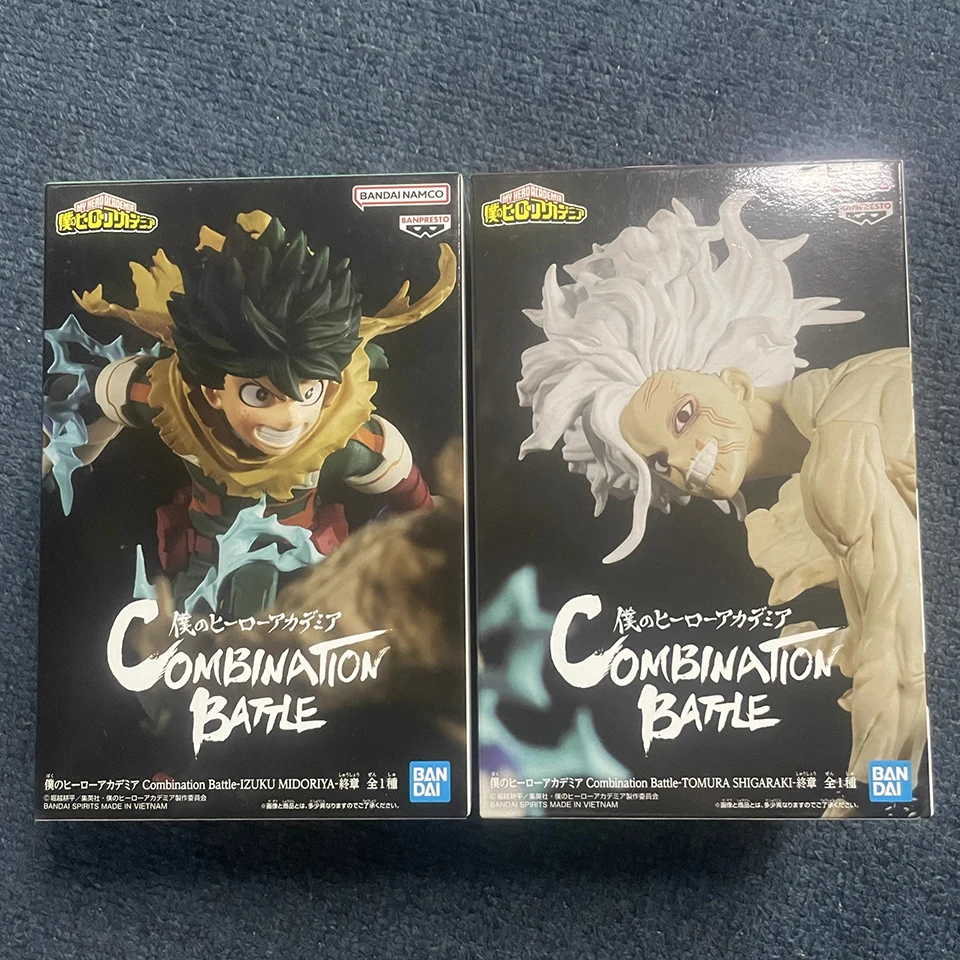 

Оригинальная фигурка Banpresto My Hero Academia 12 см: Мидория Изуку, Шигараки Томура – игрушки, подарки на день рождения для детей