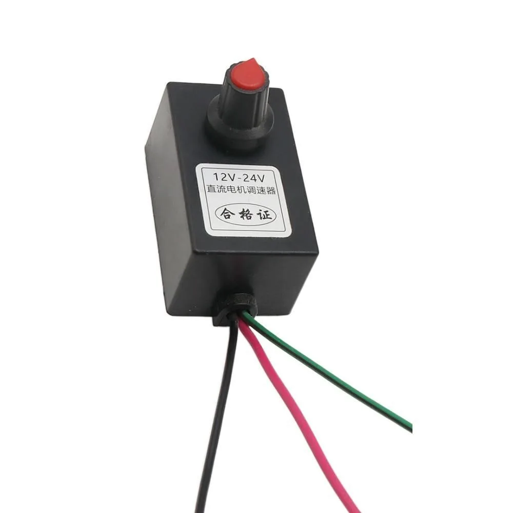 

12V-24V Universal Stepless Speed Control Switch Motor Speed Controller Motor Speed Regulator Dimming Module Fan Speed Controller