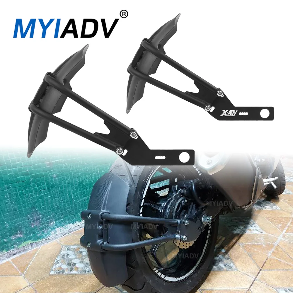

For Honda XADV750 XADV 750 X ADV 750 2017-2025 Motorcycle Rear Mudguard Mud Splash Guard Protector Fender Cover Back Accessories