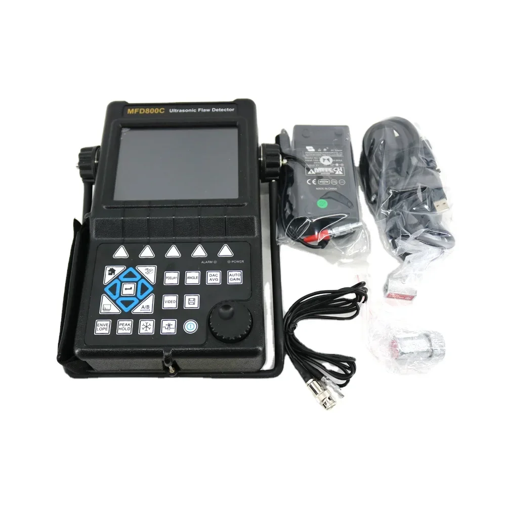 MFD800C MiTeCH Ultrasonic Inspection UT Flaw Detector with Curved Surface Correction