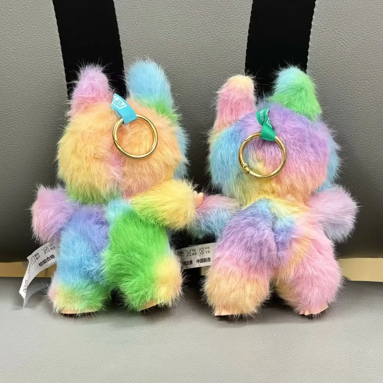 Rainbow Fourth Generation4.0 Labop Blind box Color Is Different For Each Doll Blind Box Tie Dye Doll High-quality Plush Toy Gift