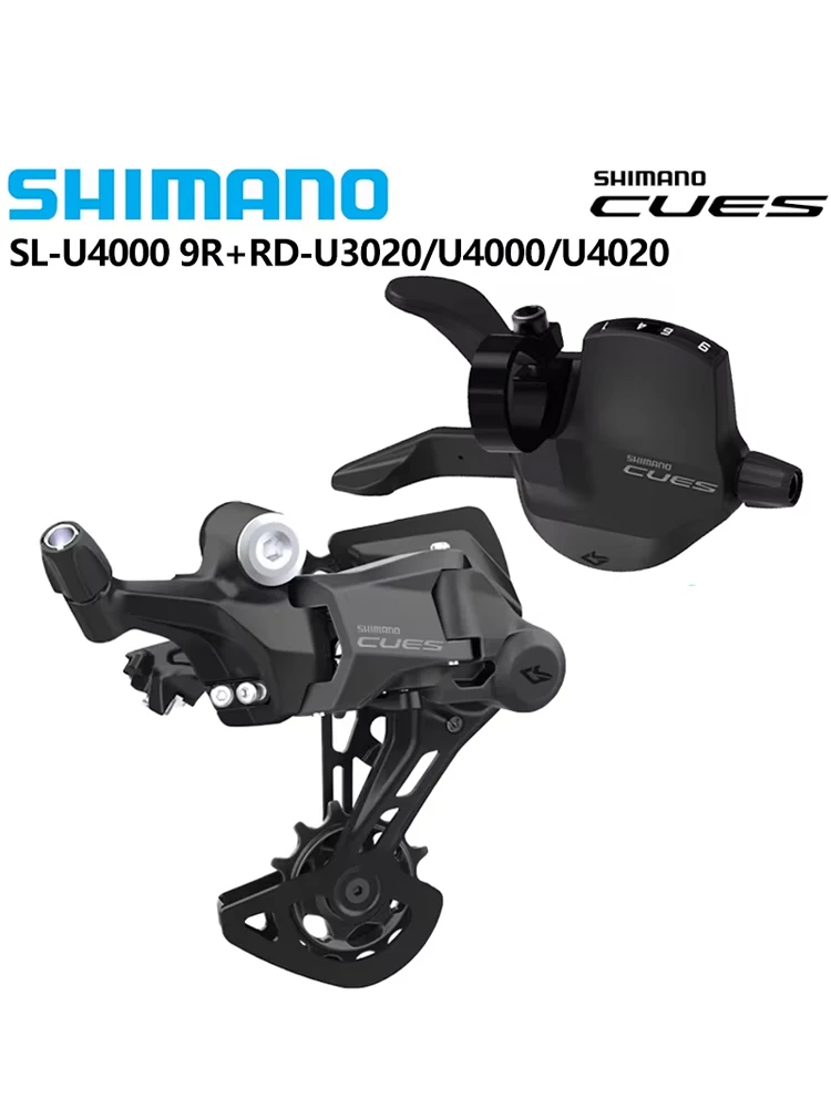 AliExpress Shimano SHIMANO CUES U4000 9Speed Group SL-U4000-9R RAPIDFIRE PLUS Shifter Clamp Band RD-U4000 U3020 U4020 9S Rear Derailleur Bike Parts