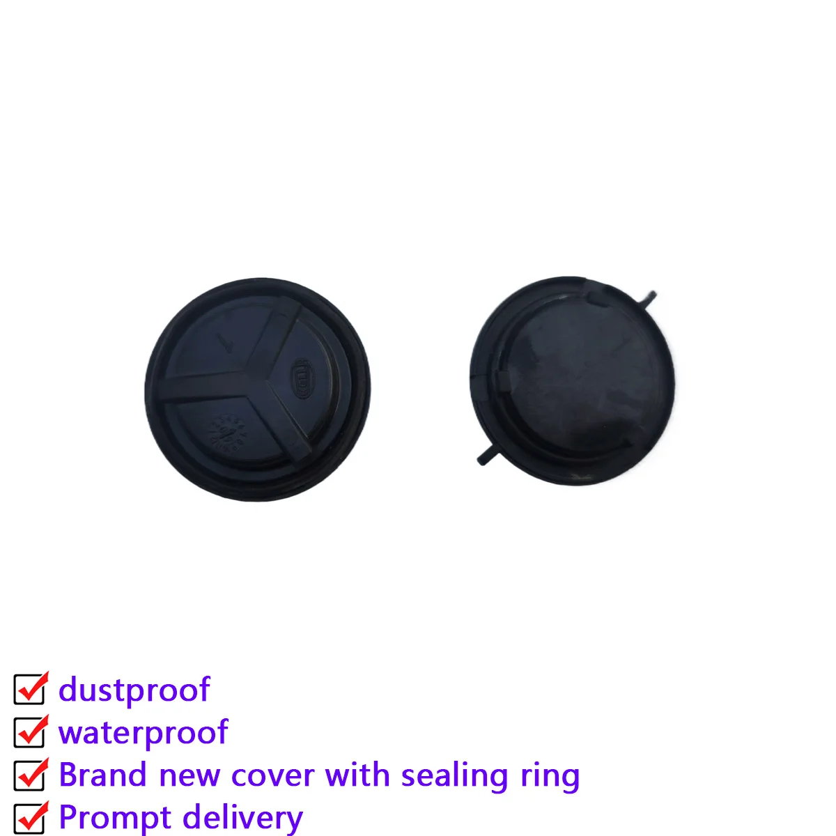 For BMW 5 Series E60 520 523 525 530 Headlight Bulb Dust Cover Waterproof Dustproof Headlamp Rear Shell Seal Round Cap - view 2