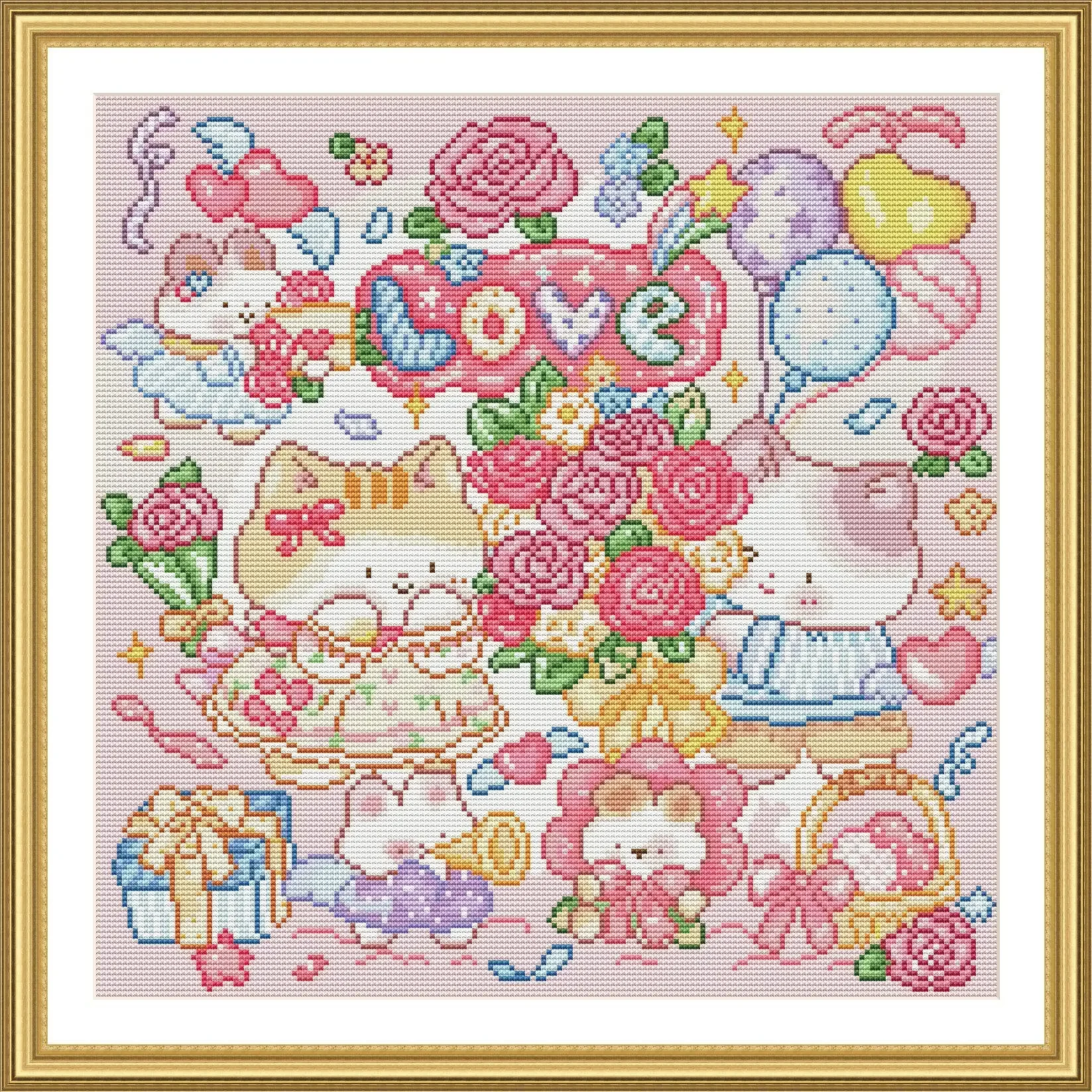 【ZZ8238-The kitten's love】 Sta - Embroidery Painting 评论和价格